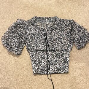 Free people Beatrice lace top